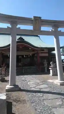 磐津地神社の鳥居