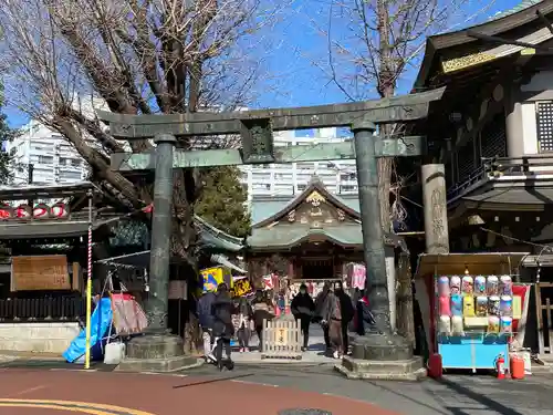 湯島天満宮の鳥居