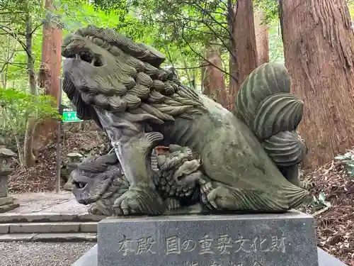 高千穂神社の狛犬