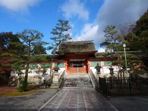 吉田神社の山門・神門