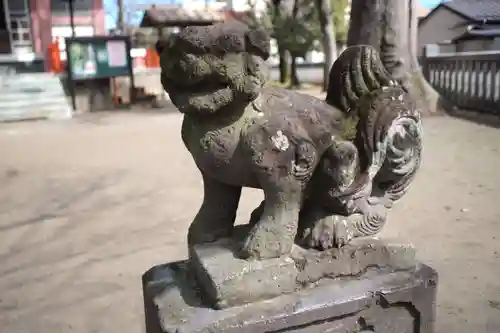 青渭神社の狛犬