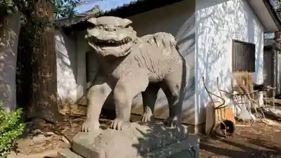 八幡神社の狛犬