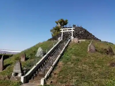 飯塚冨士神社の鳥居