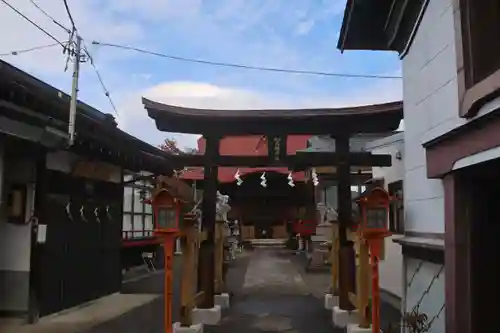 大鏑神社の鳥居