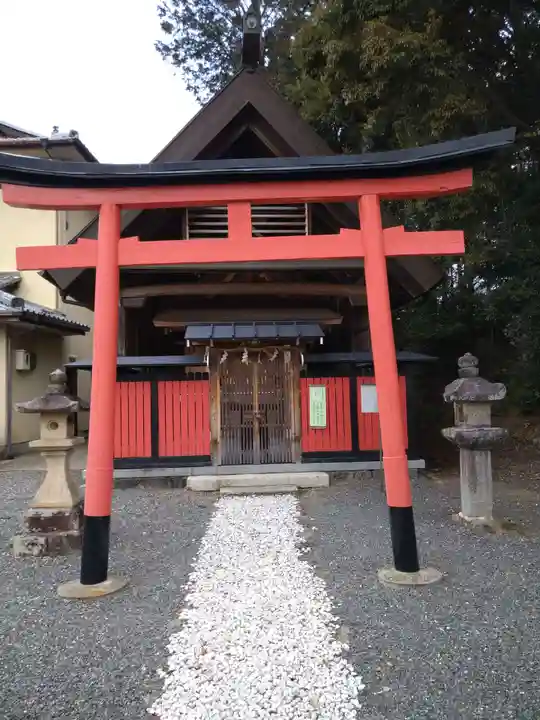 樫本神社(大原野神社境外摂社)の鳥居