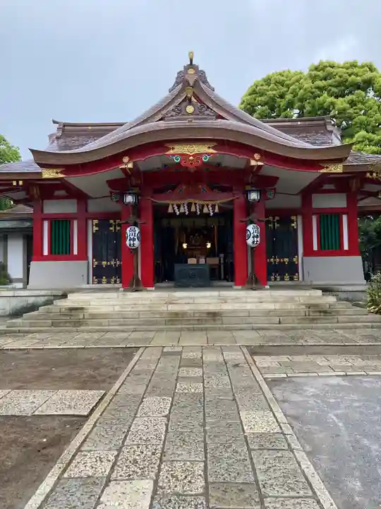 品川神社の本殿・本堂