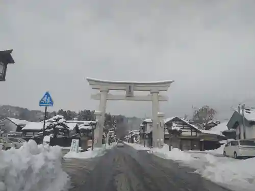 熊野大社の鳥居