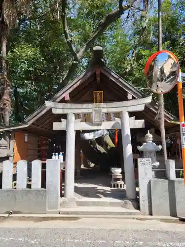 熊野道祖神社の鳥居