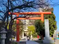 稲毛神社の鳥居