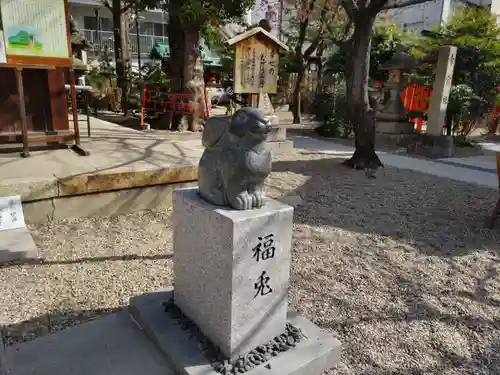 三輪神社の狛犬