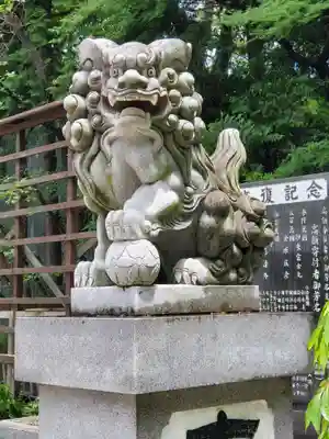 富部神社の狛犬