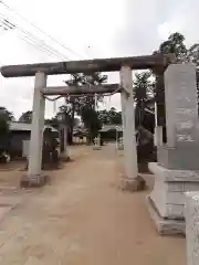 岩井八坂神社の鳥居