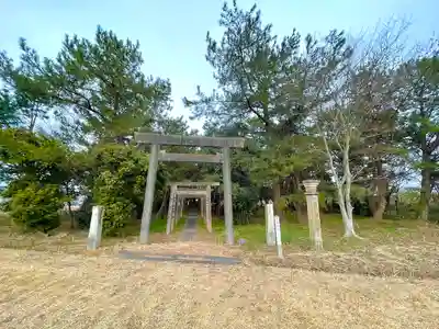 大海神社(わだつみじんじゃ)の鳥居