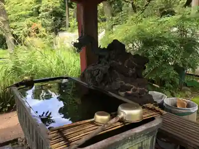 輪王寺両大師堂(寛永寺輪王殿)の手水舎