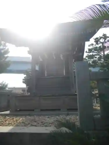 琵琶島神社の本殿・本堂