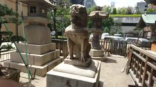 大阪天満宮の狛犬