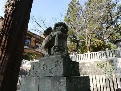 大麻比古神社の狛犬