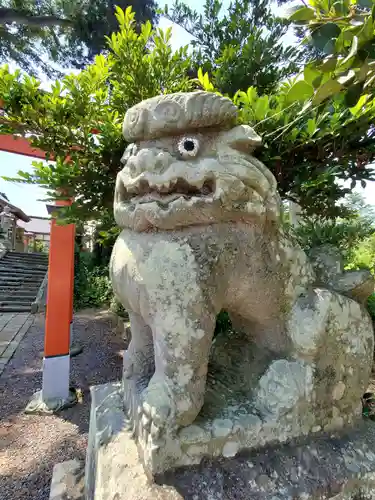 多田野本神社の狛犬