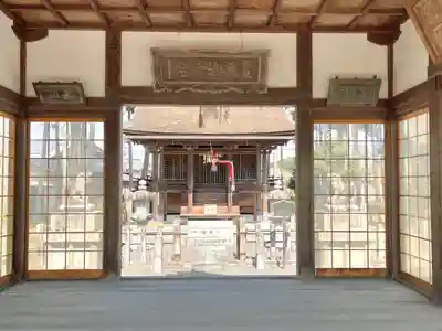高木神社の本殿・本堂