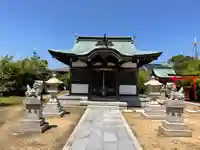 滑祇園神社の本殿・本堂