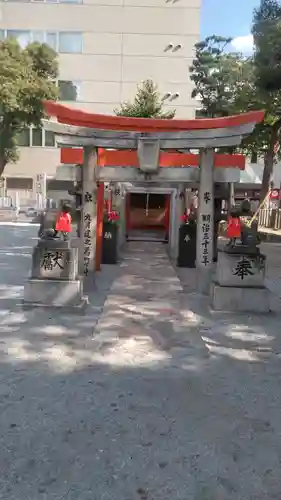 警固神社の鳥居