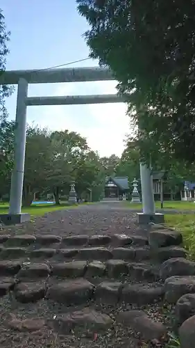 阿寒神社の鳥居