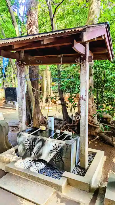 高津比咩神社の手水舎