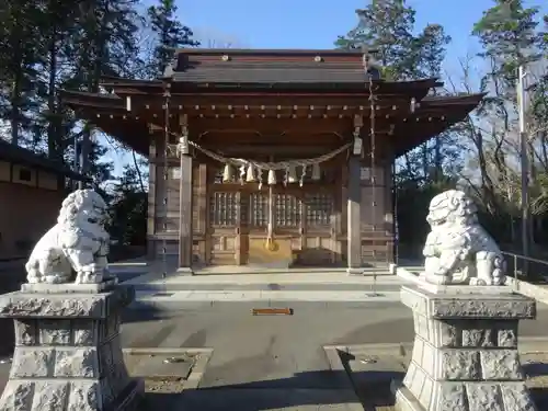 下溝八幡宮の狛犬