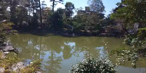 嚴島神社 (京都御苑)の庭園