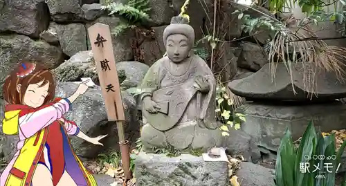 品川寺の像