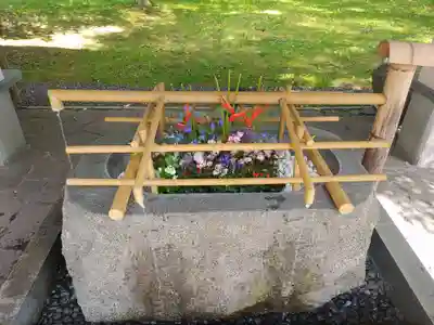 中嶋神社の手水舎