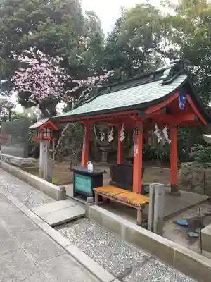 鶴峰八幡神社の手水舎