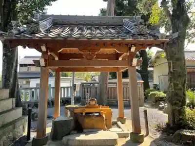 大神社の手水舎