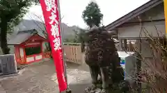 熊野那智大社の狛犬