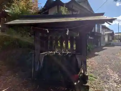 山家神社の手水舎