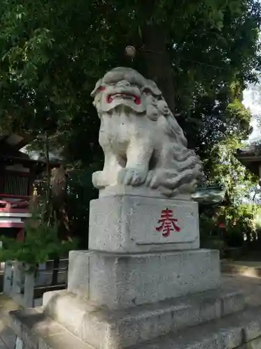 葛西神社の狛犬