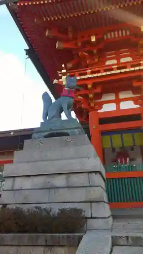 伏見稲荷大社の狛犬