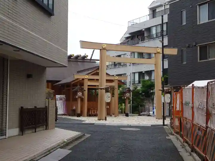 【閉業】小石川大神宮の鳥居
