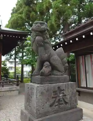 奥田神社の狛犬