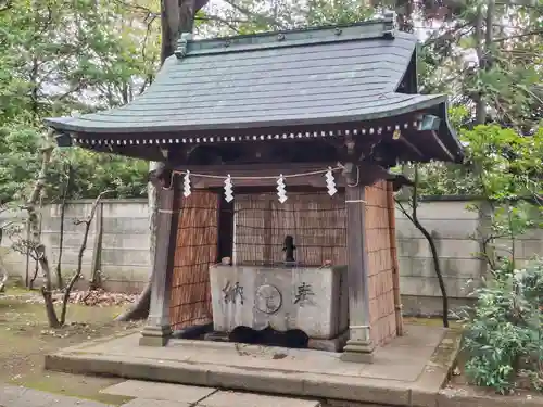 豊玉氷川神社の手水