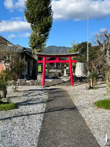 五明稲荷神社の鳥居