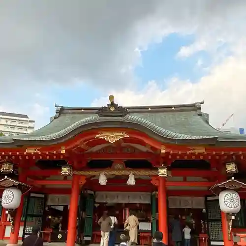 生田神社の本殿・本堂