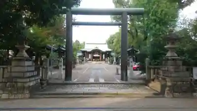 溝旗神社（肇國神社）の鳥居