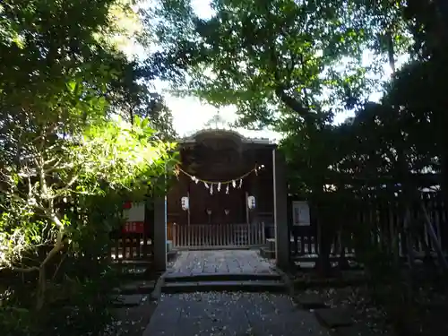 一山神社の本殿