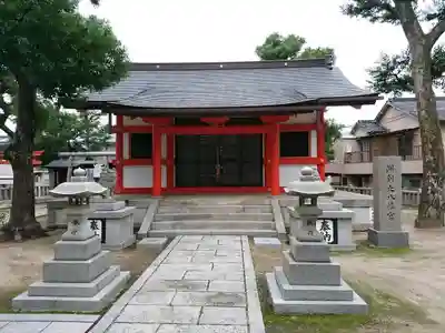 洲到止八幡宮の本殿・本堂