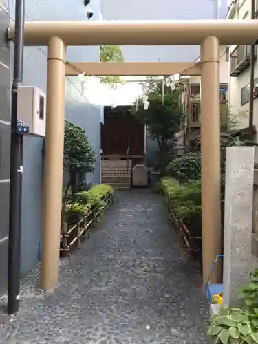 天祖神社の鳥居