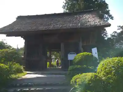 塩船観音寺の山門・神門