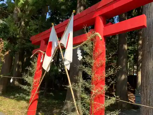 須山浅間神社の鳥居