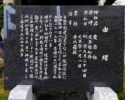 愛宕社(勝川町)の歴史