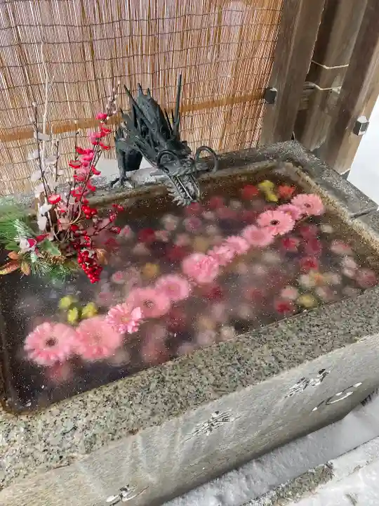 札幌諏訪神社の手水舎